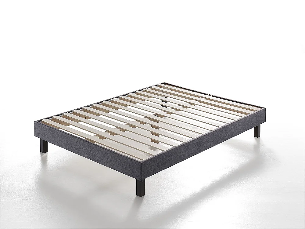 Ensemble Matelas Ressorts ensachés 25cm + Sommier +  Oreillers, Accueil Viscolatex - 160x200