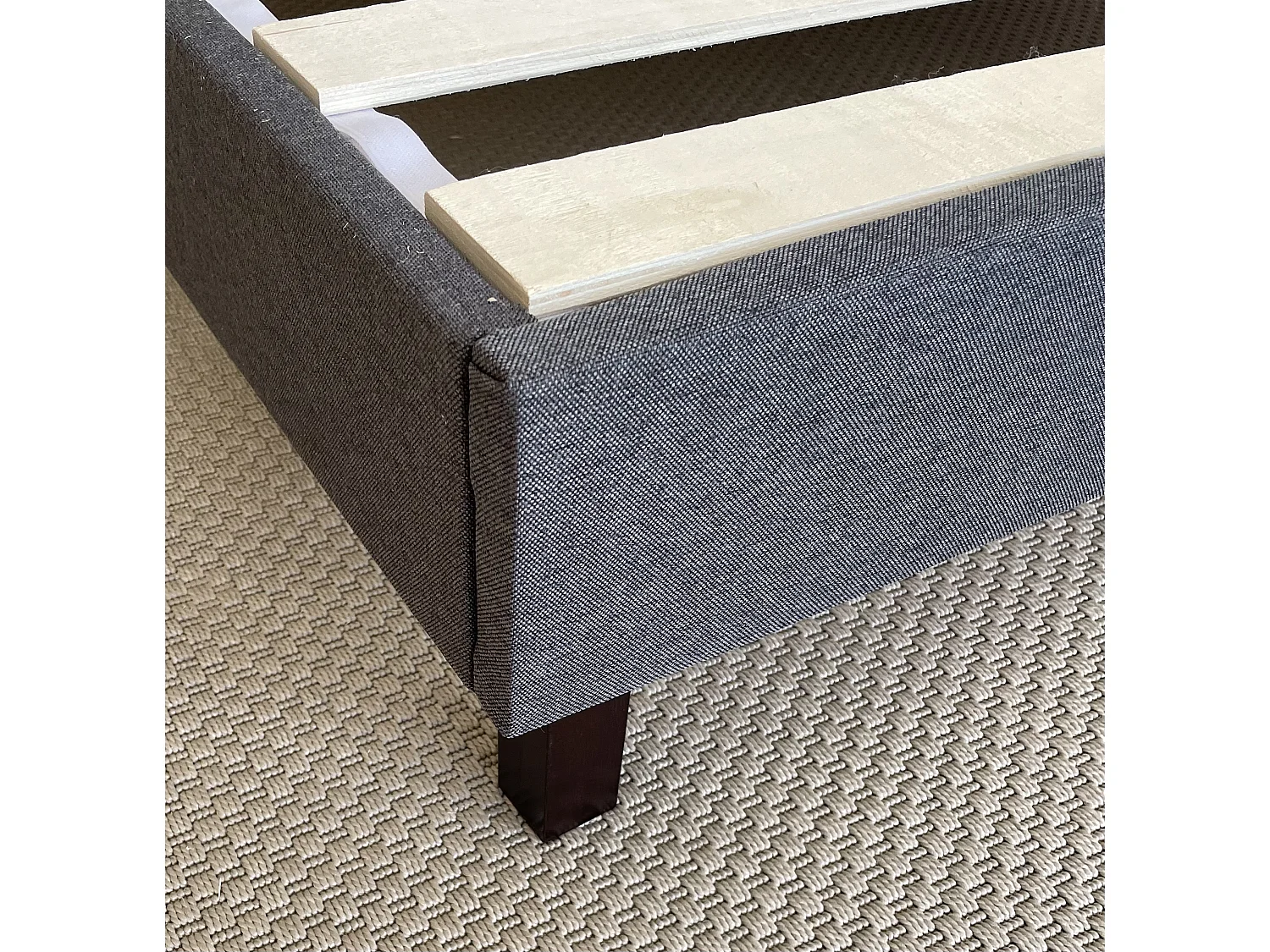 Ensemble 140x190 Matelas + Sommier Kit + Oreillers, Mousse Et Accueil Mémoire De Forme, H30Cm