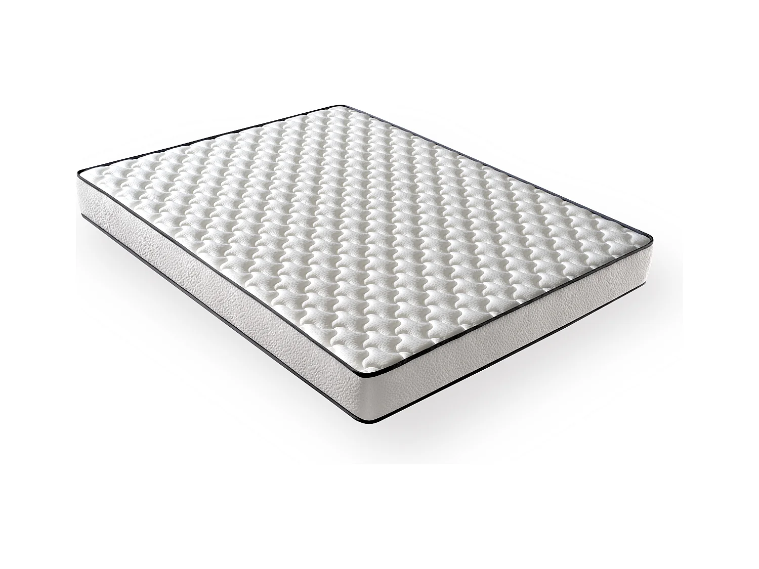 Matelas Mousse 90x200 New York - Ferme - Réversible - Côté Été/hiver - H15 Cm