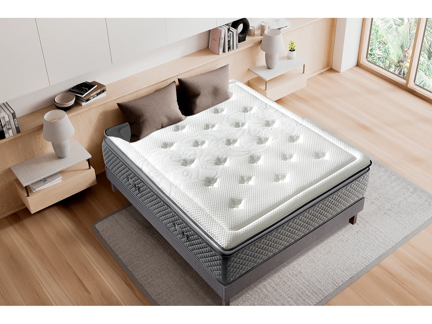 Colchón 150x190 ALTA GAMA Visco | Alto 30cm | Firmeza Alta