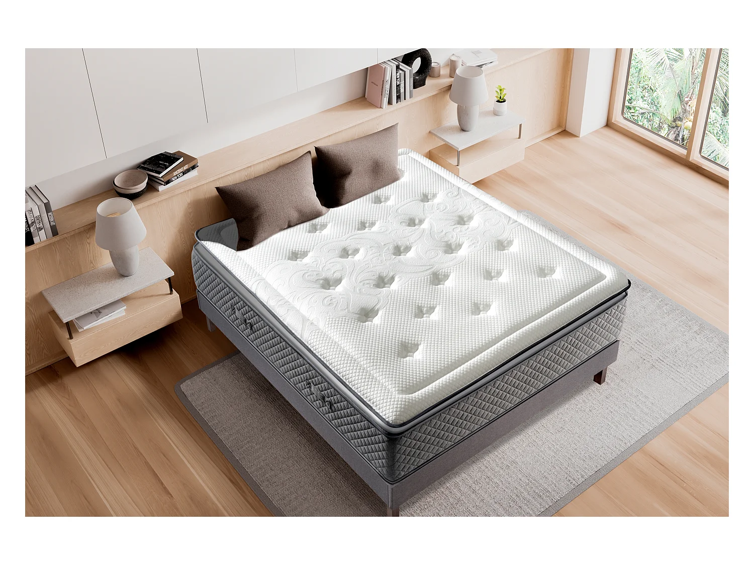 Colchón Viscoelástico 90x190 Especial Cama Principal, Todos los Tamaños | Altura 30cm