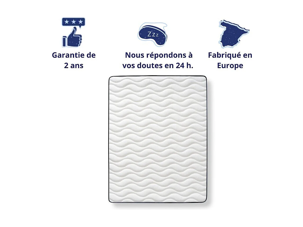 Orthopedisch Matras 135x190 Premium 7 Zones