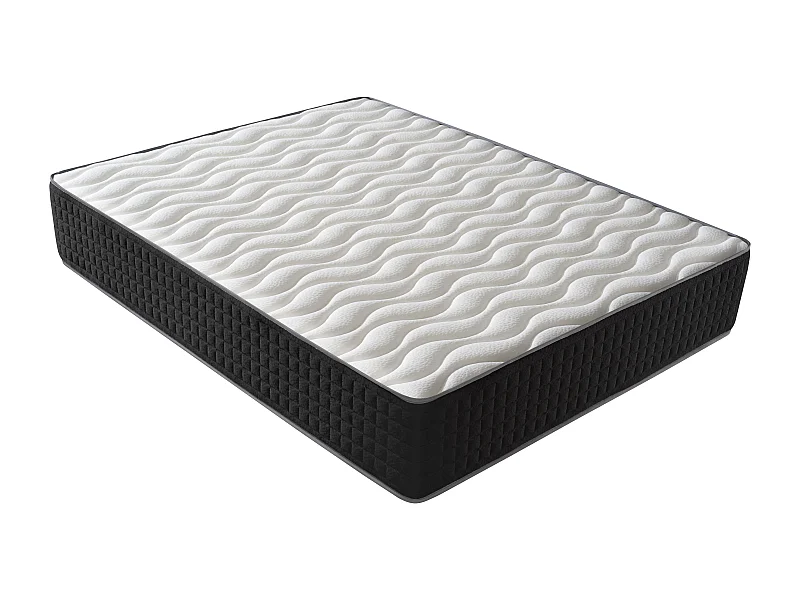 Matelas Mousse 140x200 - Ferme - Réversible - Côté Été/hiver - H30 Cm