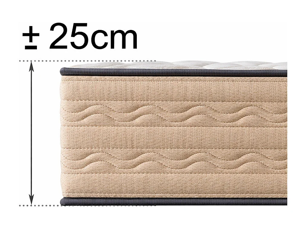 Colchón 150x190 Viscoelástico Cama Principal, Todos los Tamaños