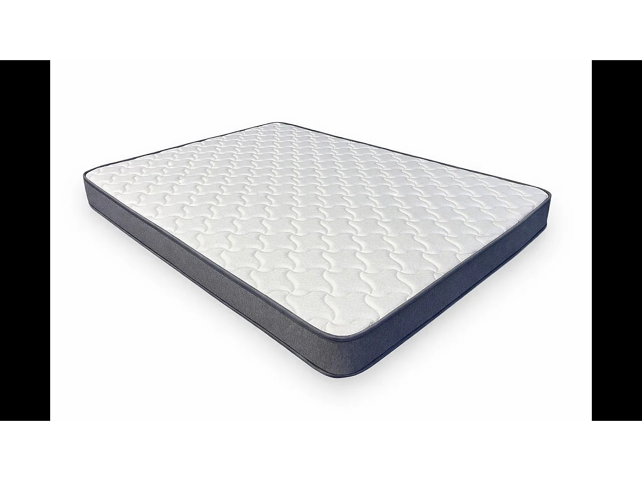 Matelas Mousse 160x200 New York - Ferme - Réversible - Côté Été/hiver - H15 Cm