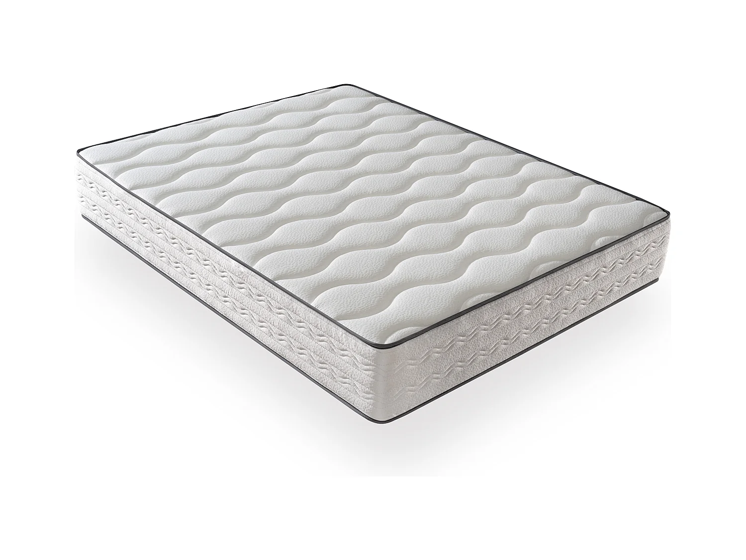Matelas Mousse 80x200 Firenza - Ferme - Réversible - Côté Été/hiver - H25 Cm
