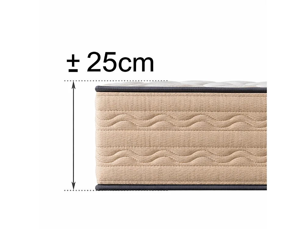 Colchón Viscoelástico 80x200 Especial Cama Principal, Todos los Tamaños | Altura 25cm