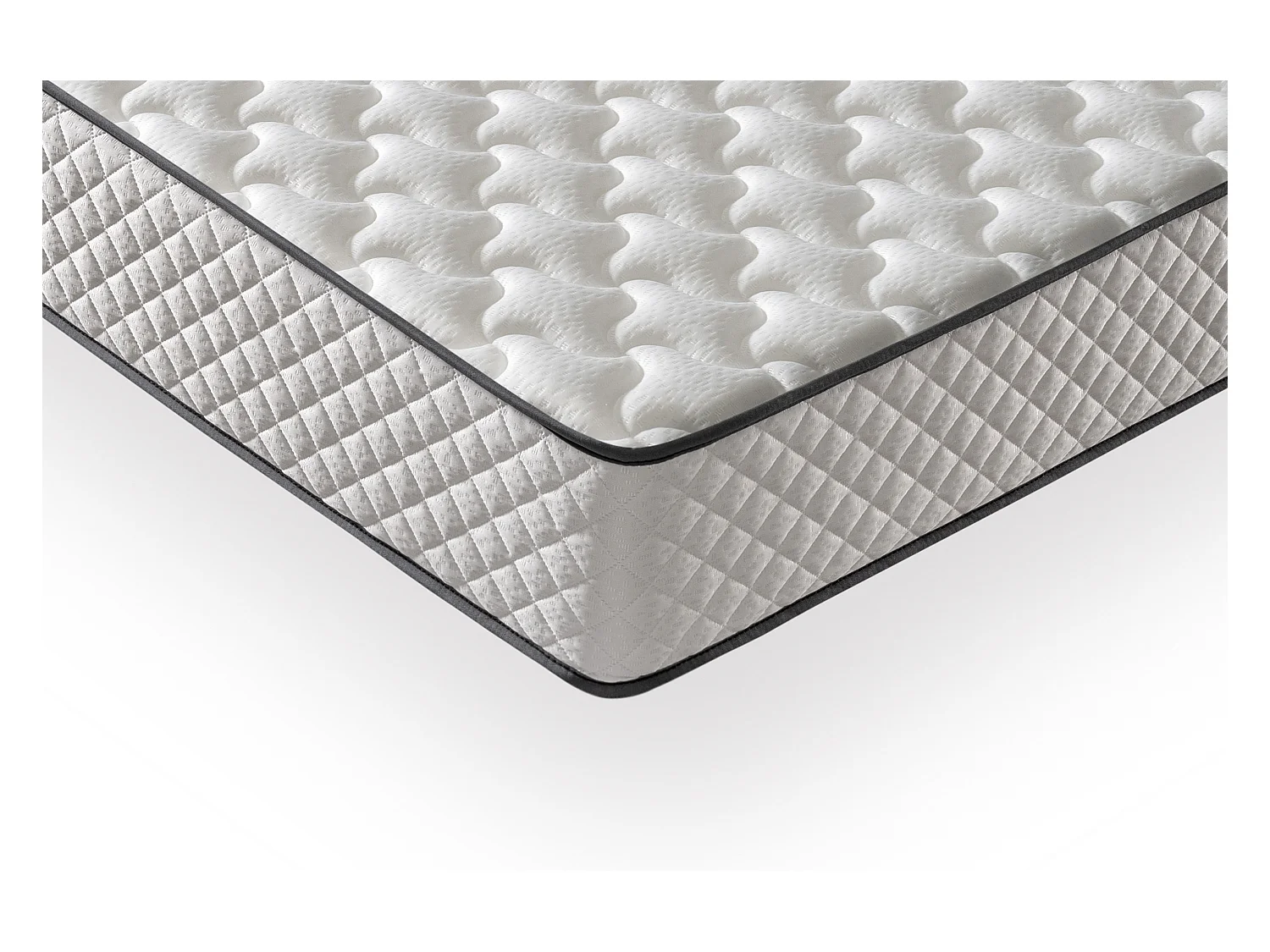 Matelas Mousse 140x190 Florida - Ferme - Réversible - Côté Été/hiver - H20 Cm