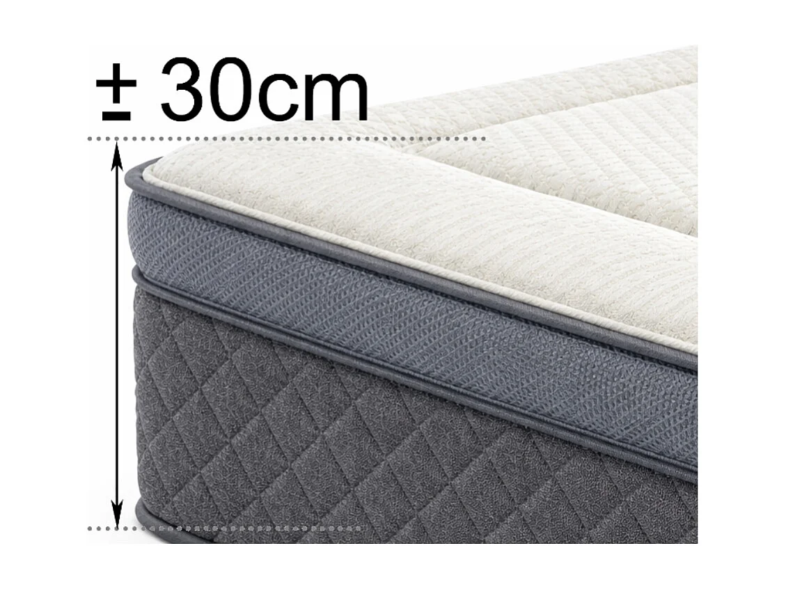 Colchón 140x200 ALTA GAMA Visco | Alto 30cm | Firmeza Alta