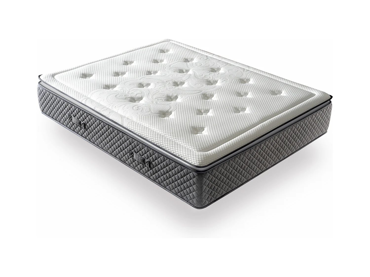 Matelas Mousse 160x200 Amsterdam - Ferme - Réversible - Côté Été/hiver - H30 Cm