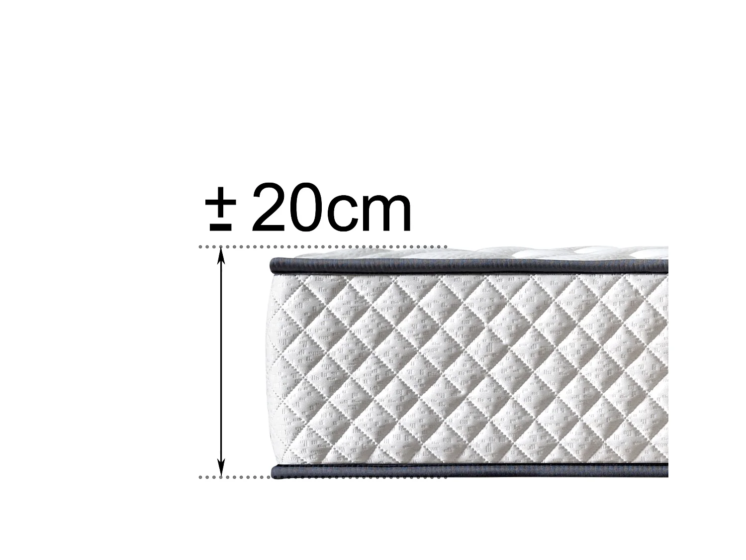 Materasso DAGOSTINO HOME (160 x 200 x 20 cm)