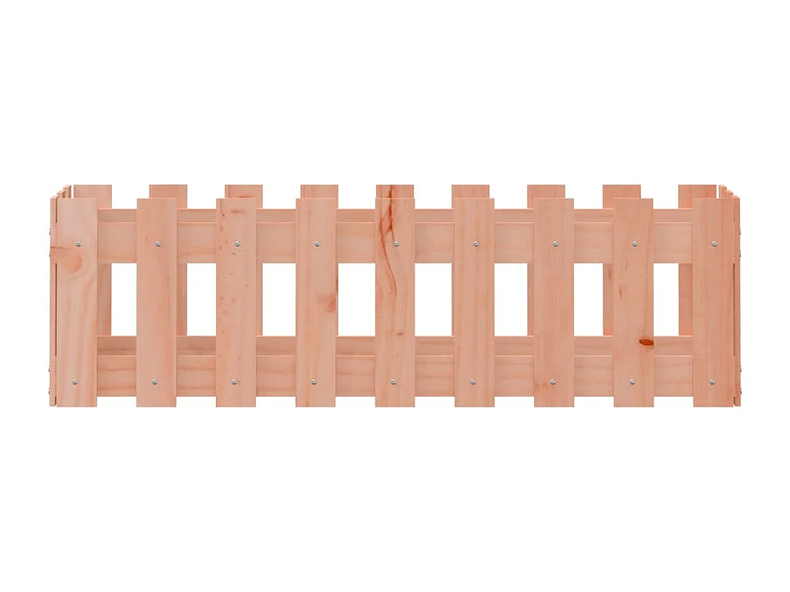 Jardinière bac lit surélevé bois marron 100 x 30 x 30 cm 02_0039826