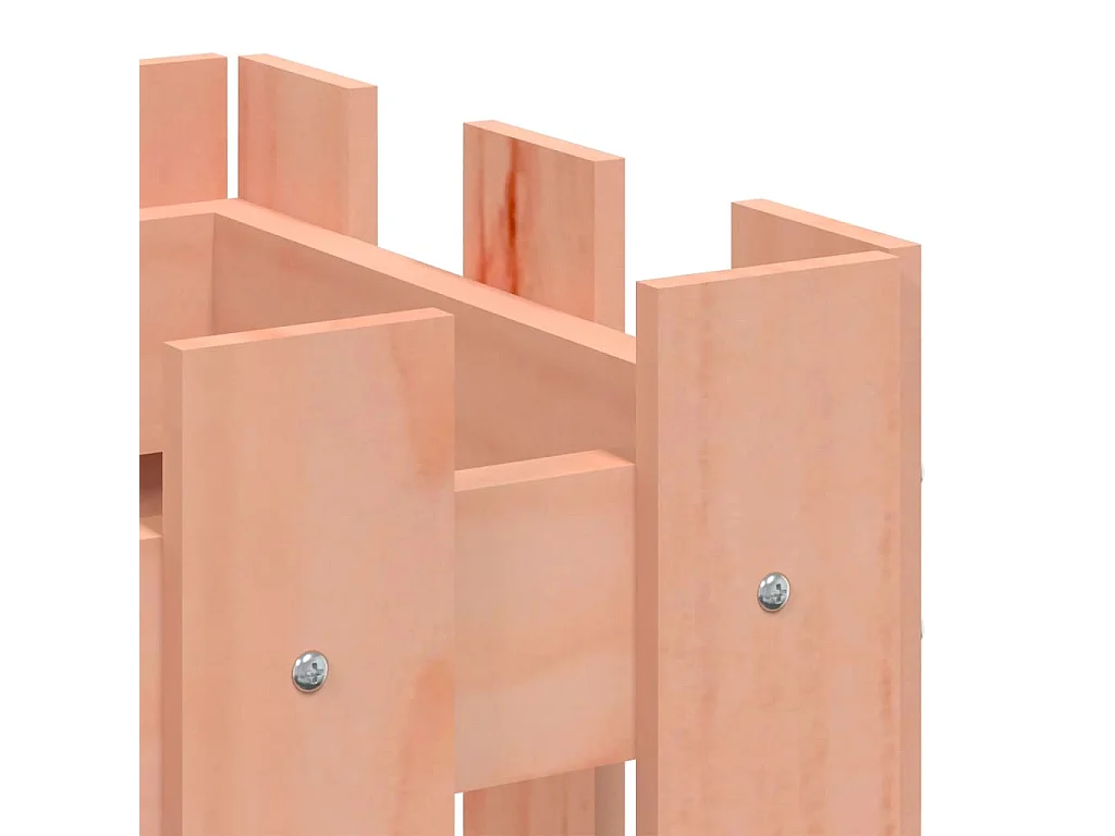 Jardinière bac lit surélevé bois marron 100 x 30 x 30 cm 02_0039826