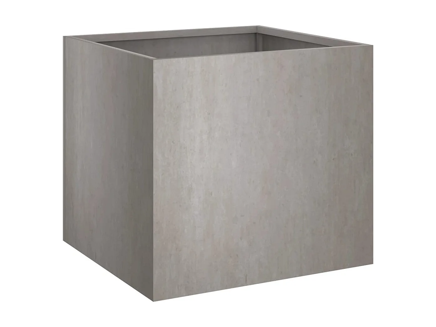 Macetero arriate elevado plantas flores jardín terrazas juego de 2 49 x 47 x 46 cm acero corten marrón 02_0038987