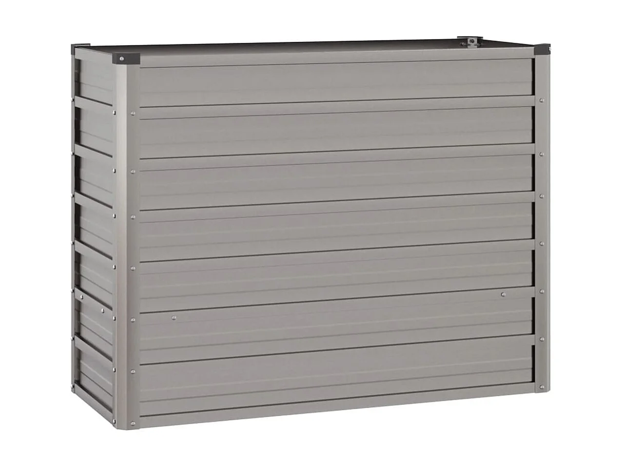 Jardinière bac lit surélevé marron 100 x 40 x 77 cm 02_0039859