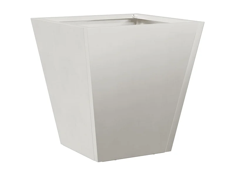 Vassoio per fioriera aiuola rialzata piante fiori terrazzo giardino 30 x 30 x 30 cm acciaio inox grigio chiaro 02_0037492