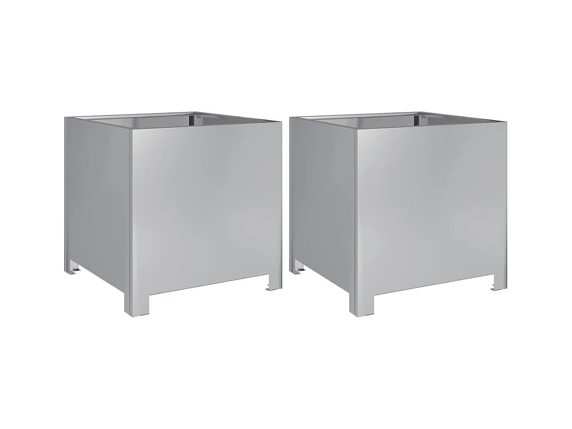 Jardinière bac lit surélevé 40 x 40 x 40 cm 02_0038956