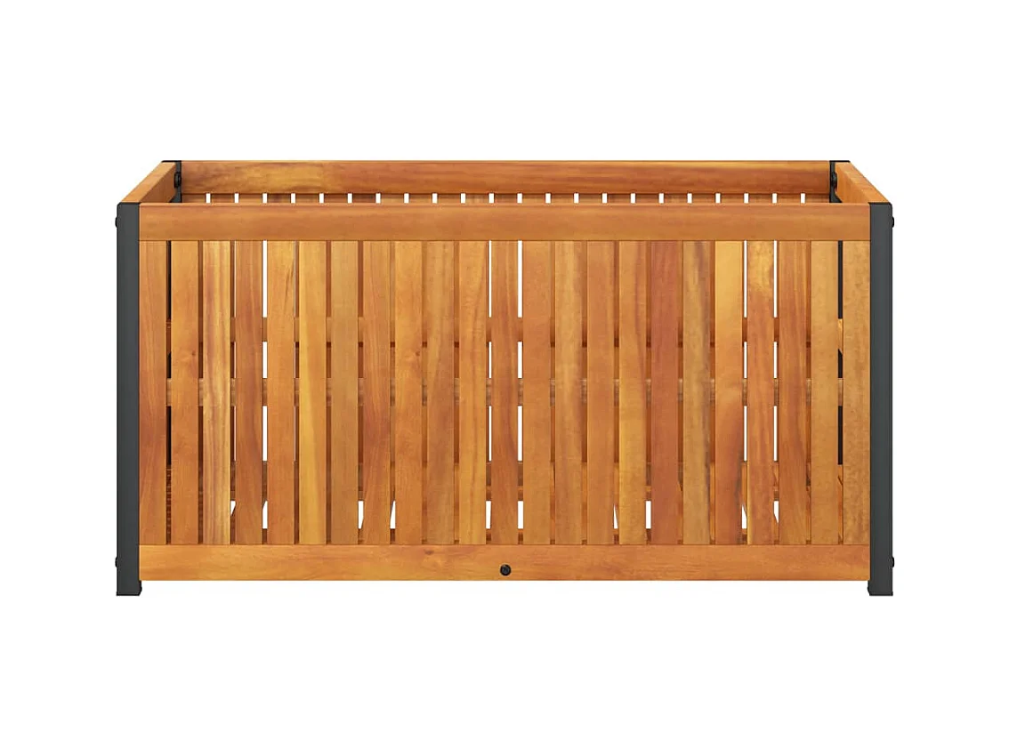 Jardinière bac lit surélevé marron 85 x 45 x 44 cm 02_0037961