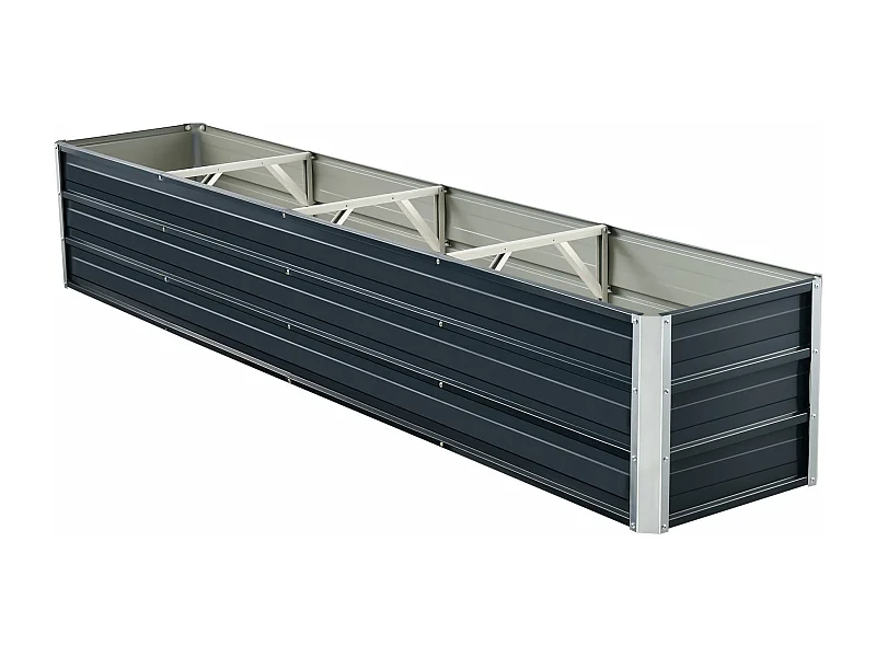 Fioriera con 3 barre divisorie 240 x 47 x 40 cm antracite 03_0007185