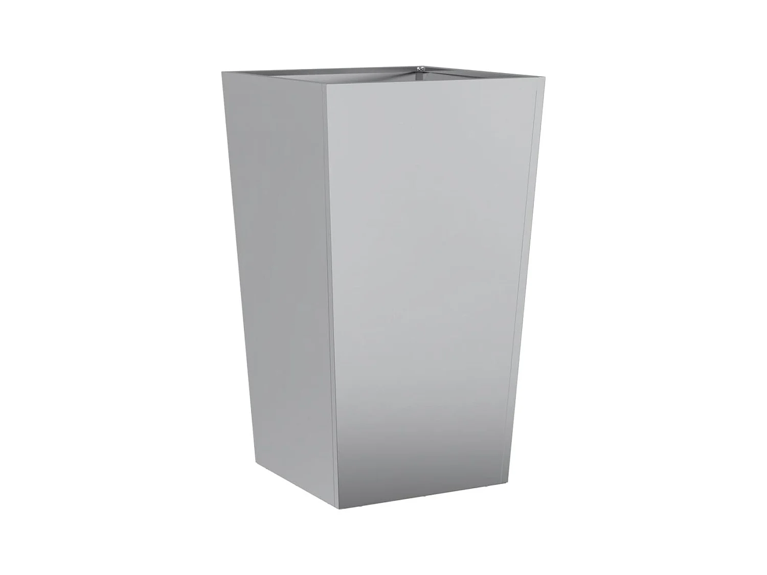 Jardinière bac lit surélevé grise 45 x 45 x 75 cm 02_0038982