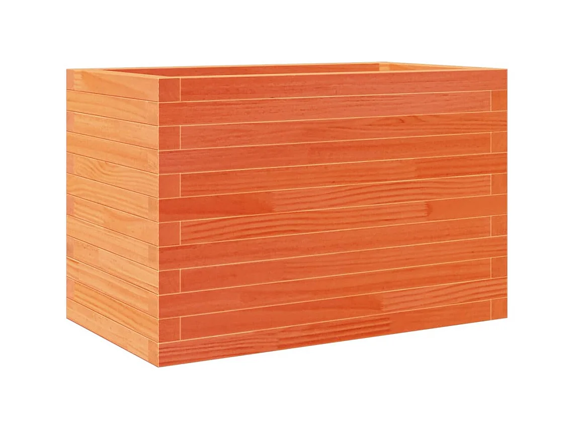 Jardinière bac lit surélevé bois marron 70 x 40 x 45.5 cm 02_0038481