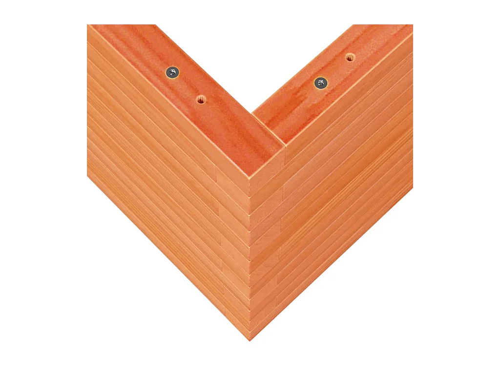 Jardinière bac lit surélevé bois marron 70 x 40 x 45.5 cm 02_0038481