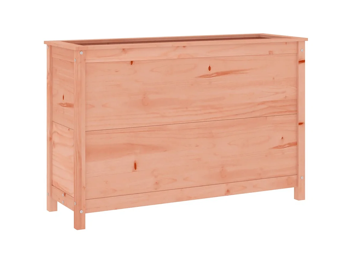 Jardinière bac lit surélevé bois marron 119.5 x 40 x 78 cm 02_0039329