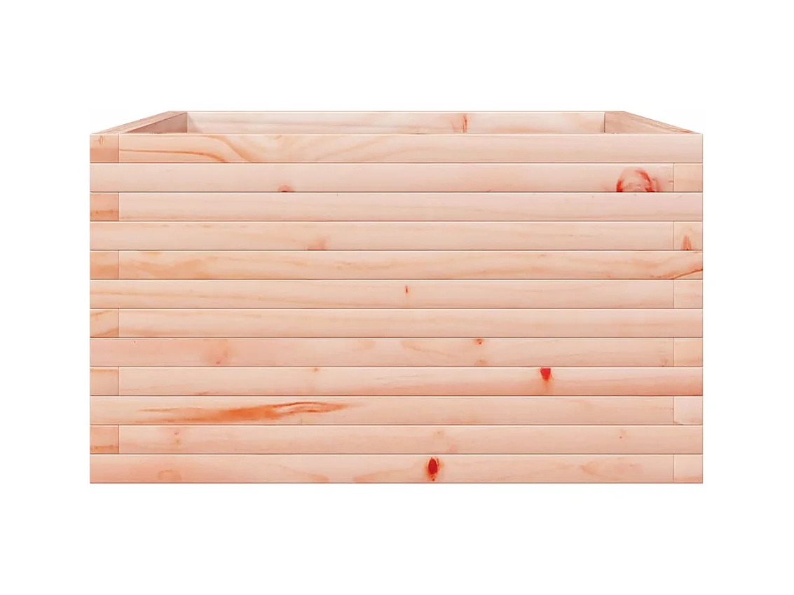 Jardinière bac lit surélevé bois marron 80 x 80 x 45.5 cm 02_0037913