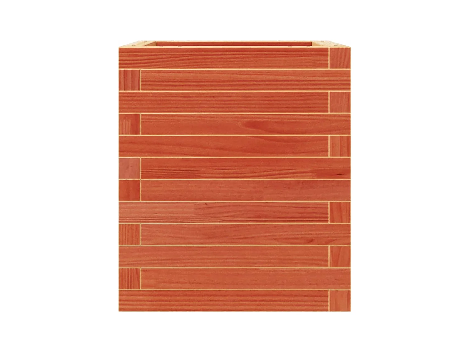 Jardinière bac lit surélevé bois marron 40 x 40 x 46 cm 02_0038454