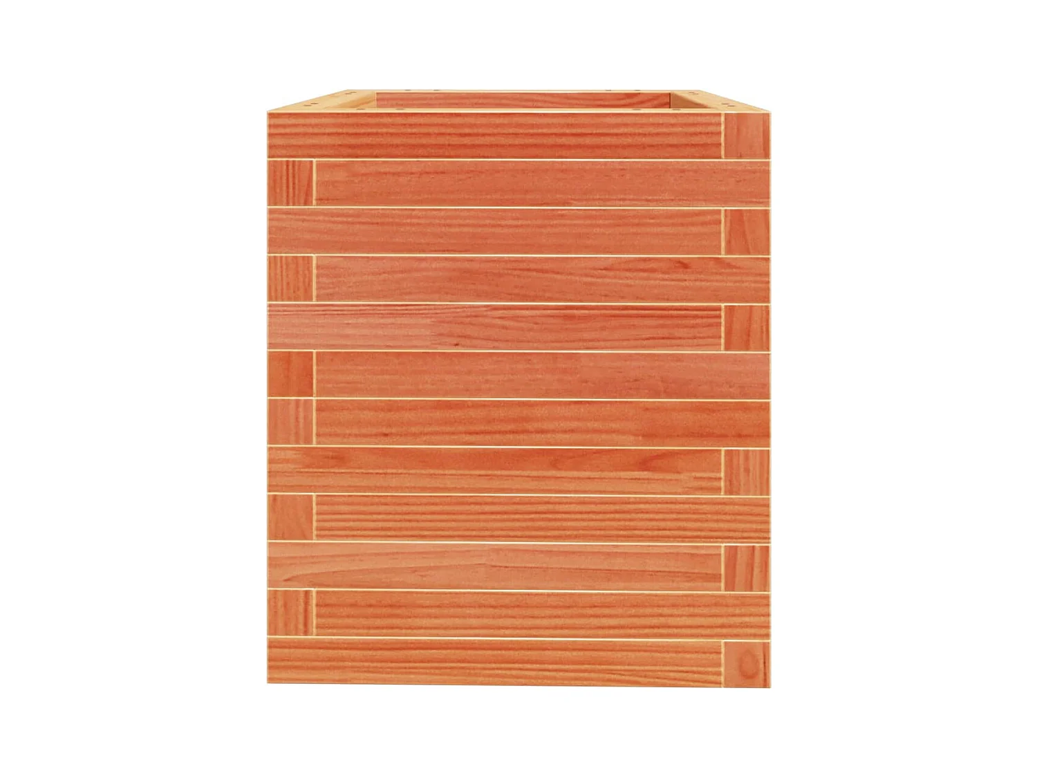 Jardinière bac lit surélevé bois marron 40 x 40 x 46 cm 02_0038454