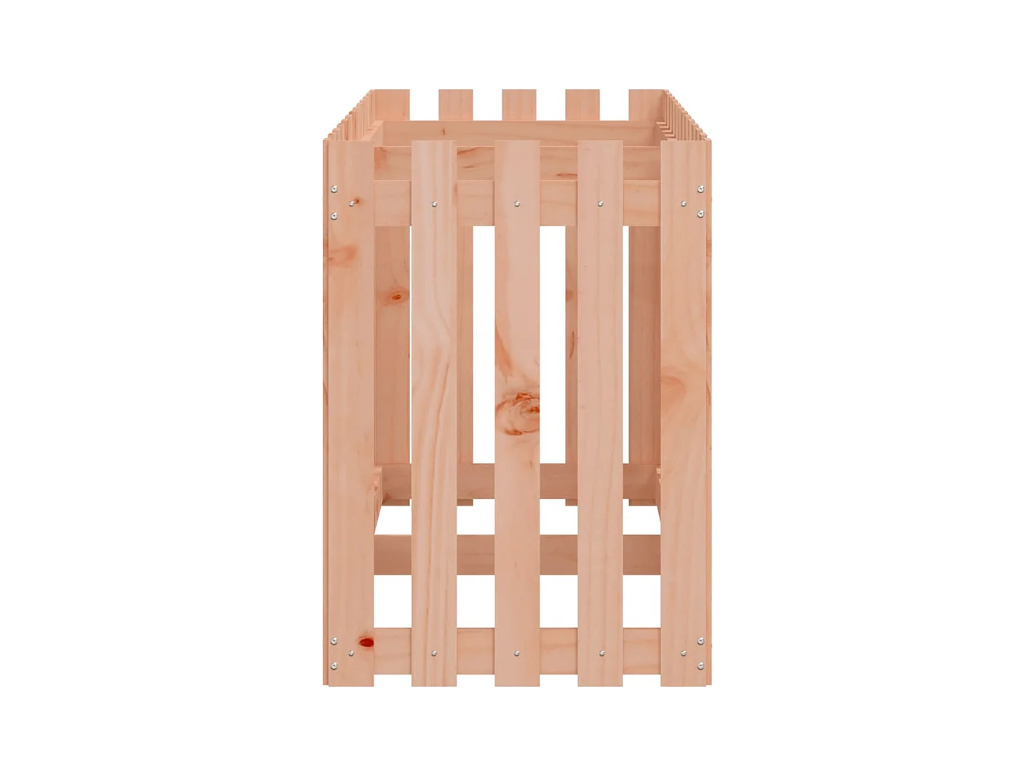 Jardinière bac lit surélevé bois marron 150 x 50 x 70 cm 02_0039824