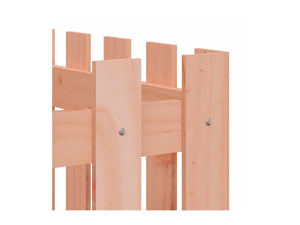 Jardinière bac lit surélevé bois marron 150 x 50 x 70 cm 02_0039824