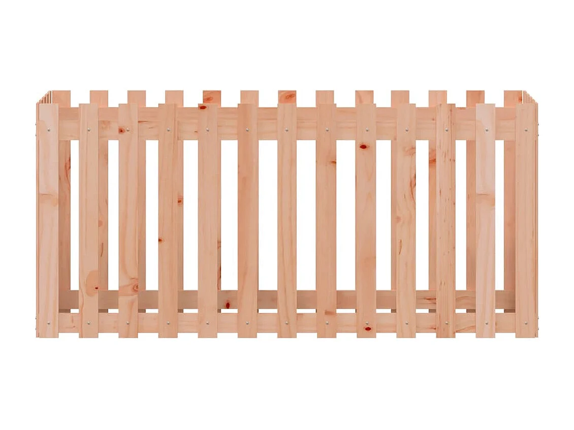 Jardinière bac lit surélevé bois marron 150 x 50 x 70 cm 02_0039824