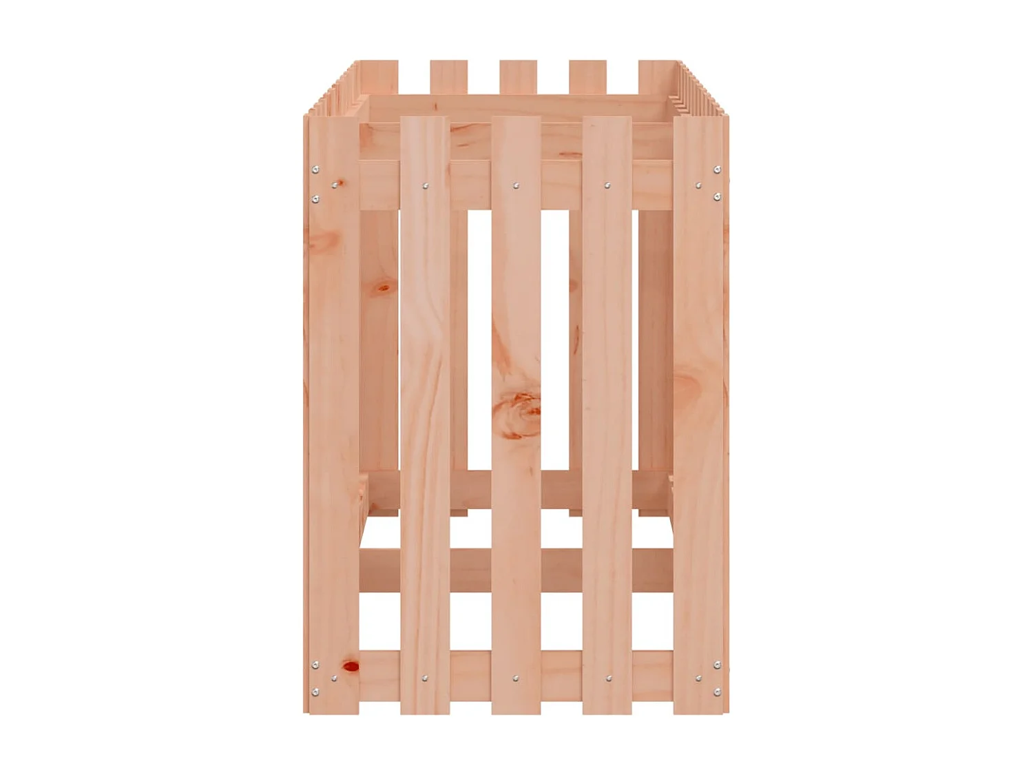 Jardinière bac lit surélevé bois marron 150 x 50 x 70 cm 02_0039824