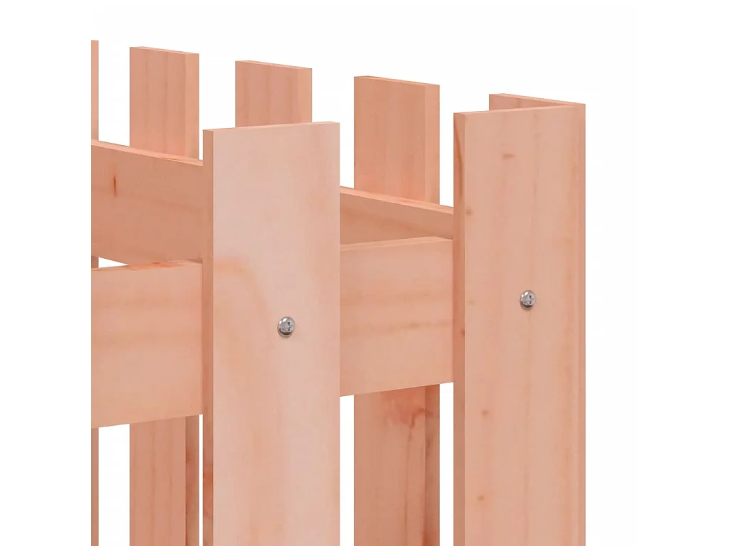 Jardinière bac lit surélevé bois marron 150 x 50 x 70 cm 02_0039824