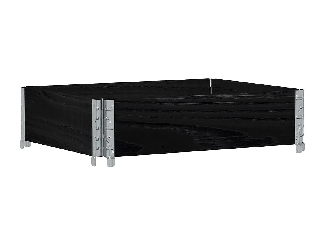 Jardinière bac lit surélevé bois marron 80 x 60 x 45433 cm 02_0037885