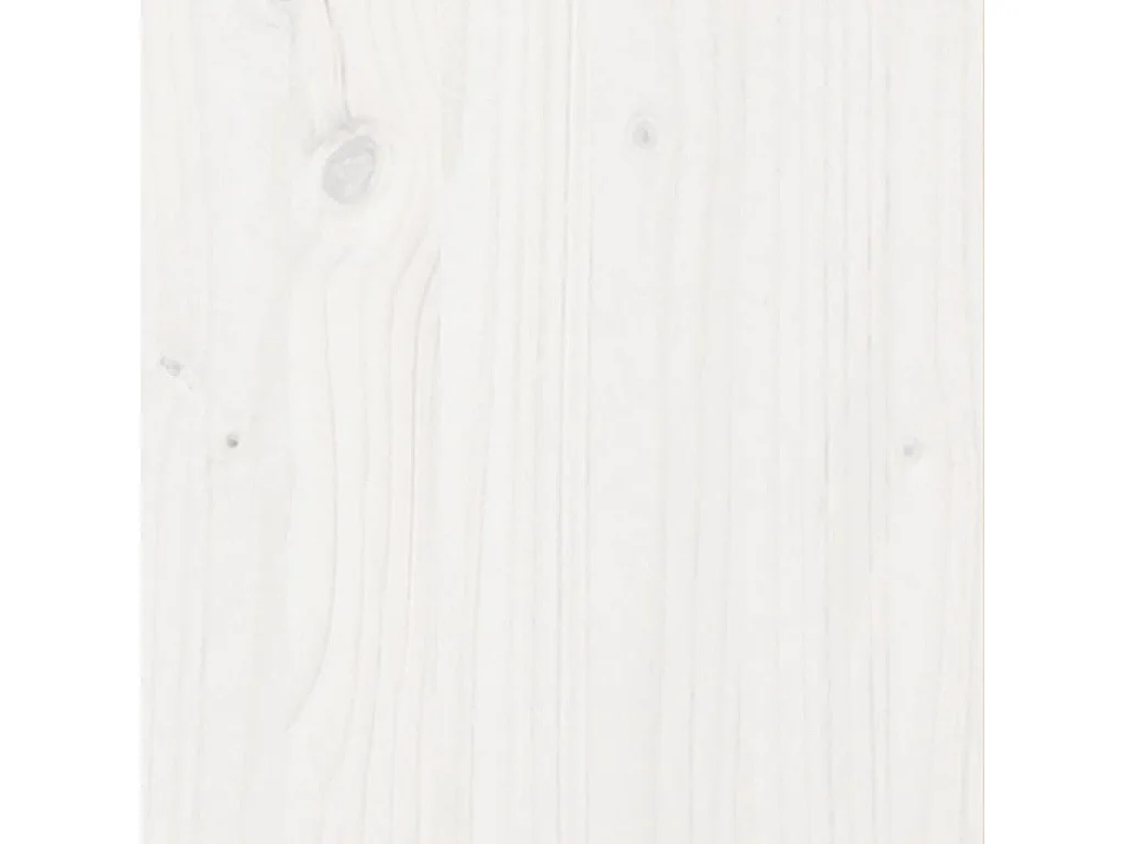 Macetero bancal elevado plantas flores terraza jardín 60 x 60 x 46 cm madera maciza de pino blanco 02_0037713