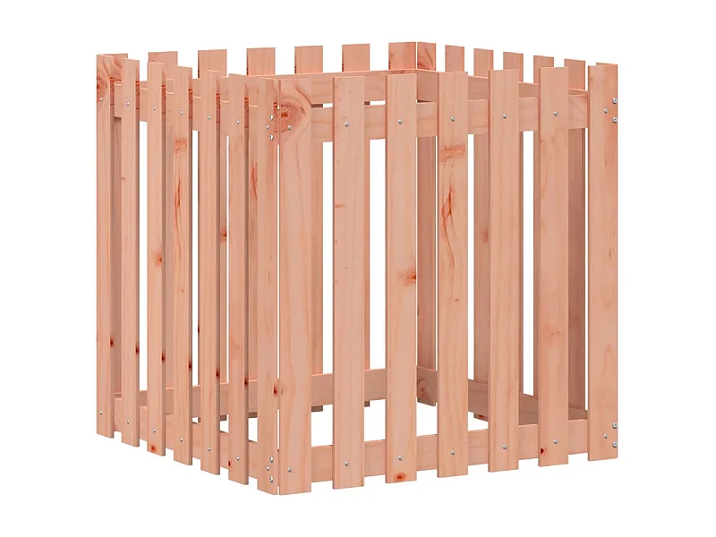 Jardinière bac lit surélevé marron 70 x 70 x 70 cm 02_0038111