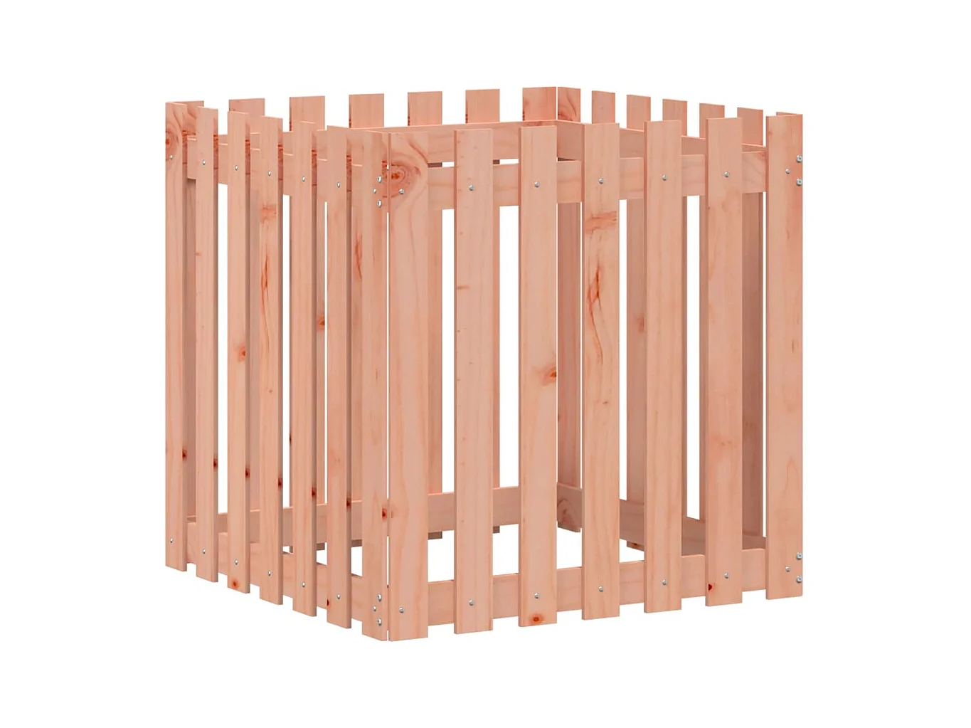 Jardinière bac lit surélevé marron 70 x 70 x 70 cm 02_0038111