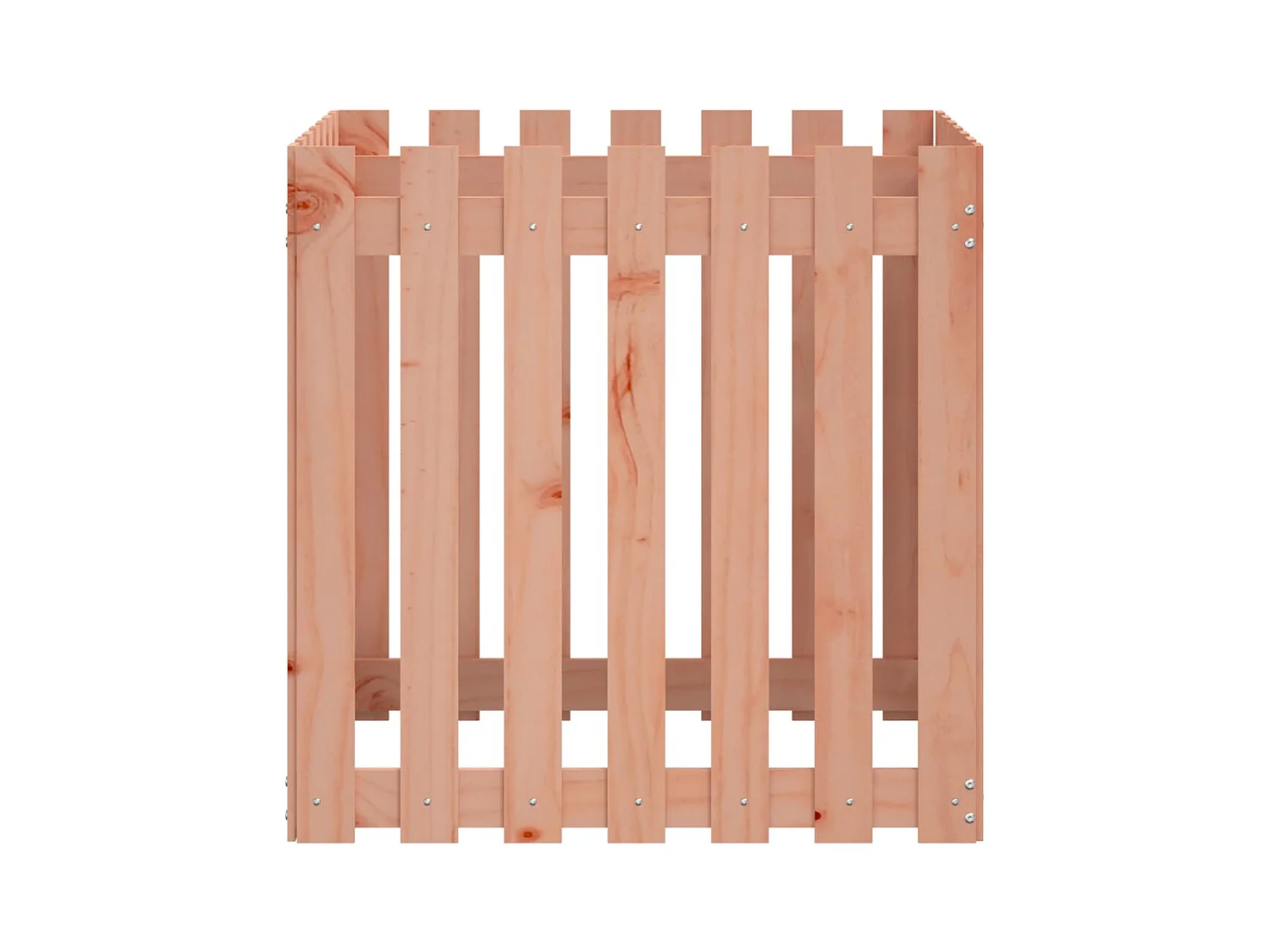 Jardinière bac lit surélevé marron 70 x 70 x 70 cm 02_0038111