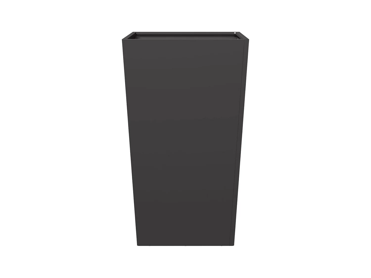 Jardinière bac lit surélevé noire 45 x 45 x 75 cm 02_0038980