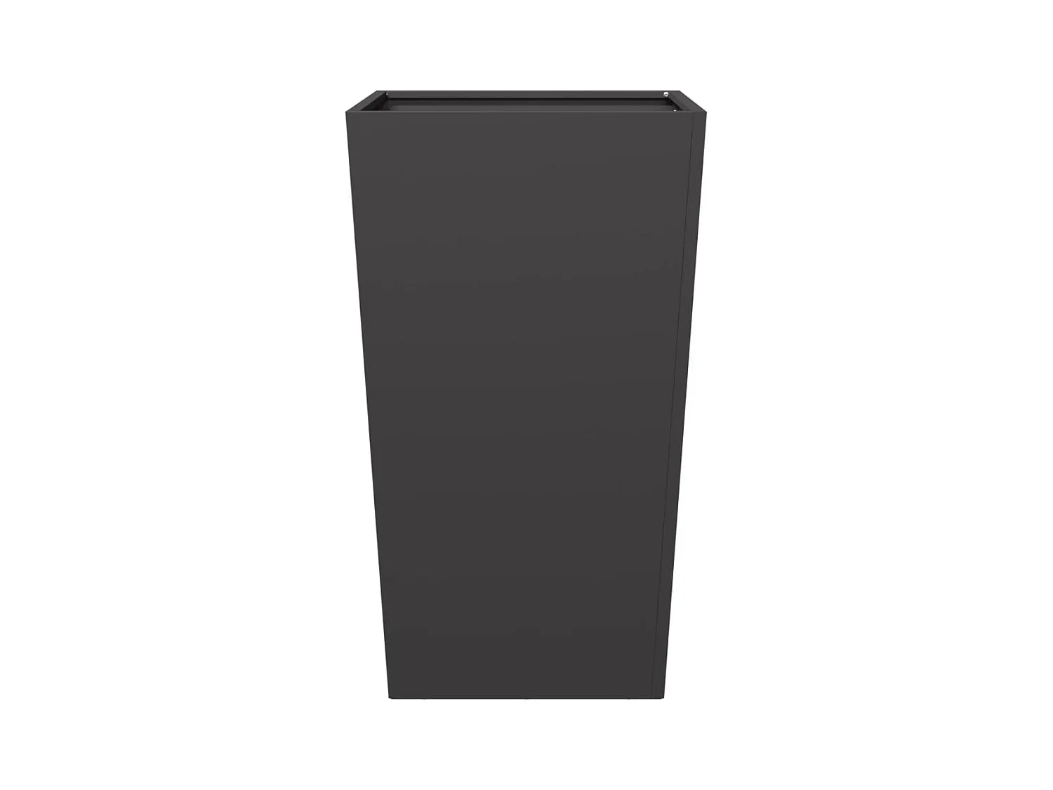 Jardinière bac lit surélevé noire 45 x 45 x 75 cm 02_0038980