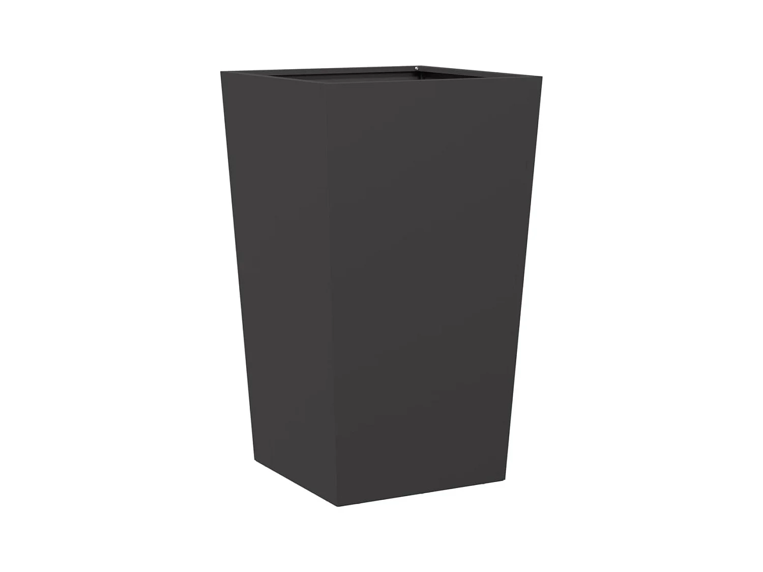 Jardinière bac lit surélevé noire 45 x 45 x 75 cm 02_0038980