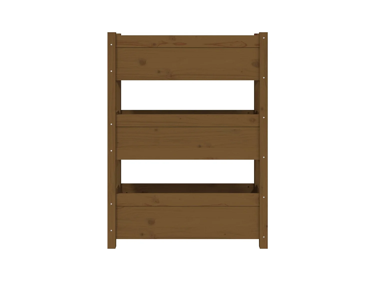 Jardinière bac lit surélevé bois marron 77 x 25 x 104.5 cm 02_0037847
