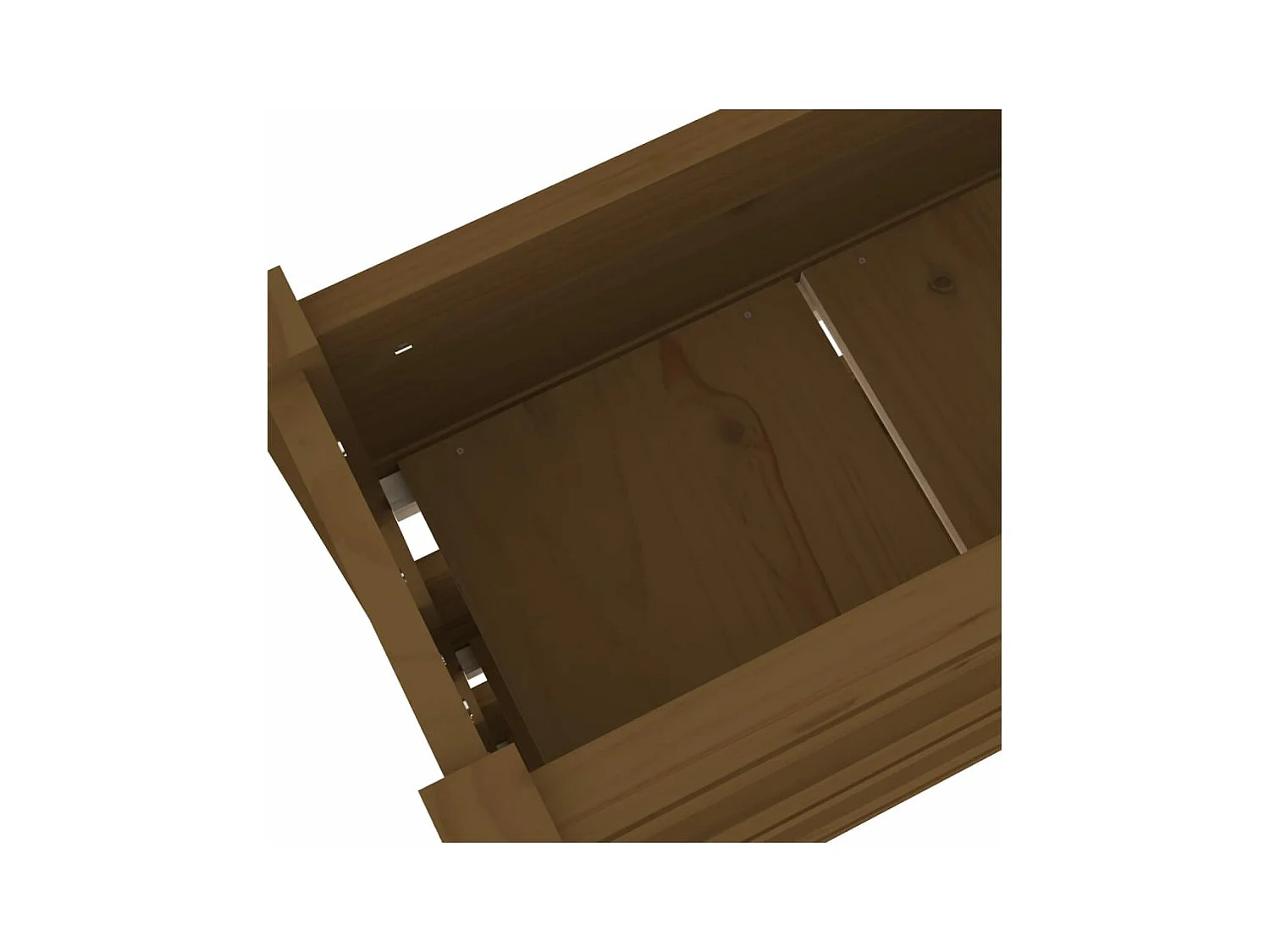 Jardinière bac lit surélevé bois marron 77 x 25 x 104.5 cm 02_0037847