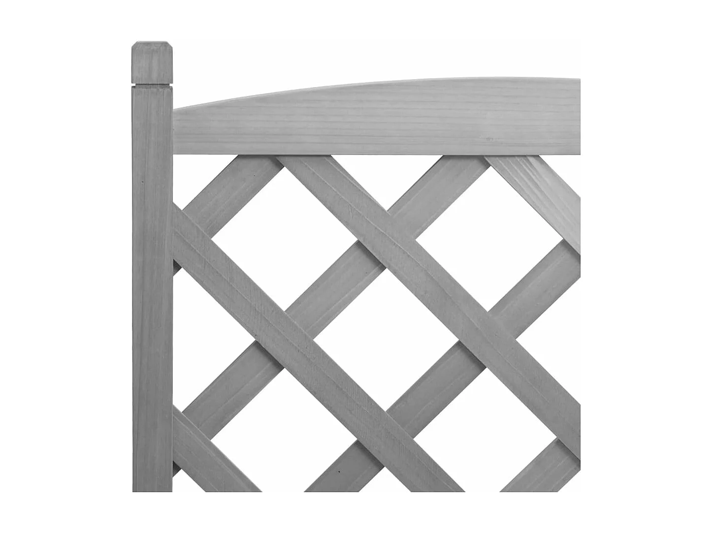 Jardinière bac lit surélevé bois marron 55 x 29.5 x 110 cm 02_0038321