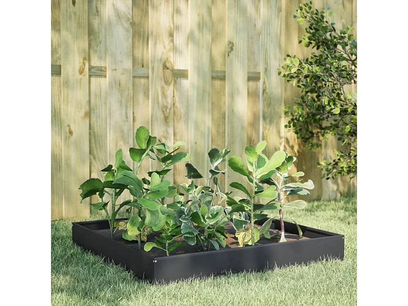 Jardinière bac lit surélevé 100 x 100 x 26 cm 02_0039271