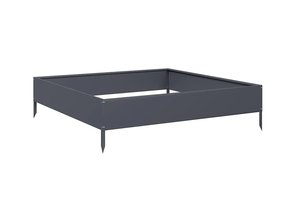 Jardinière bac lit surélevé 100 x 100 x 26 cm 02_0039271