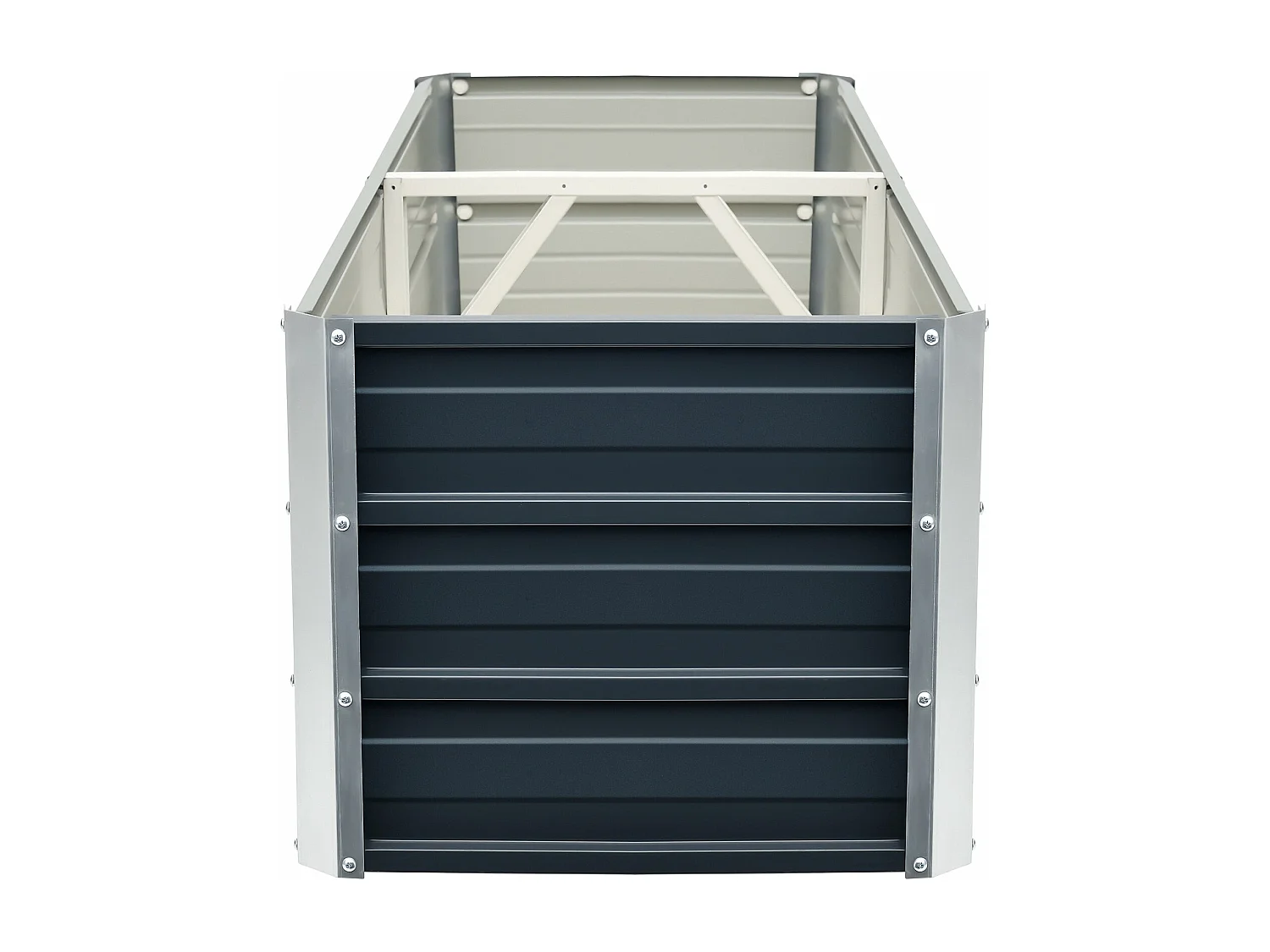 Fioriera con divisorio 125 x 47 x 40 cm antracite 03_0007186