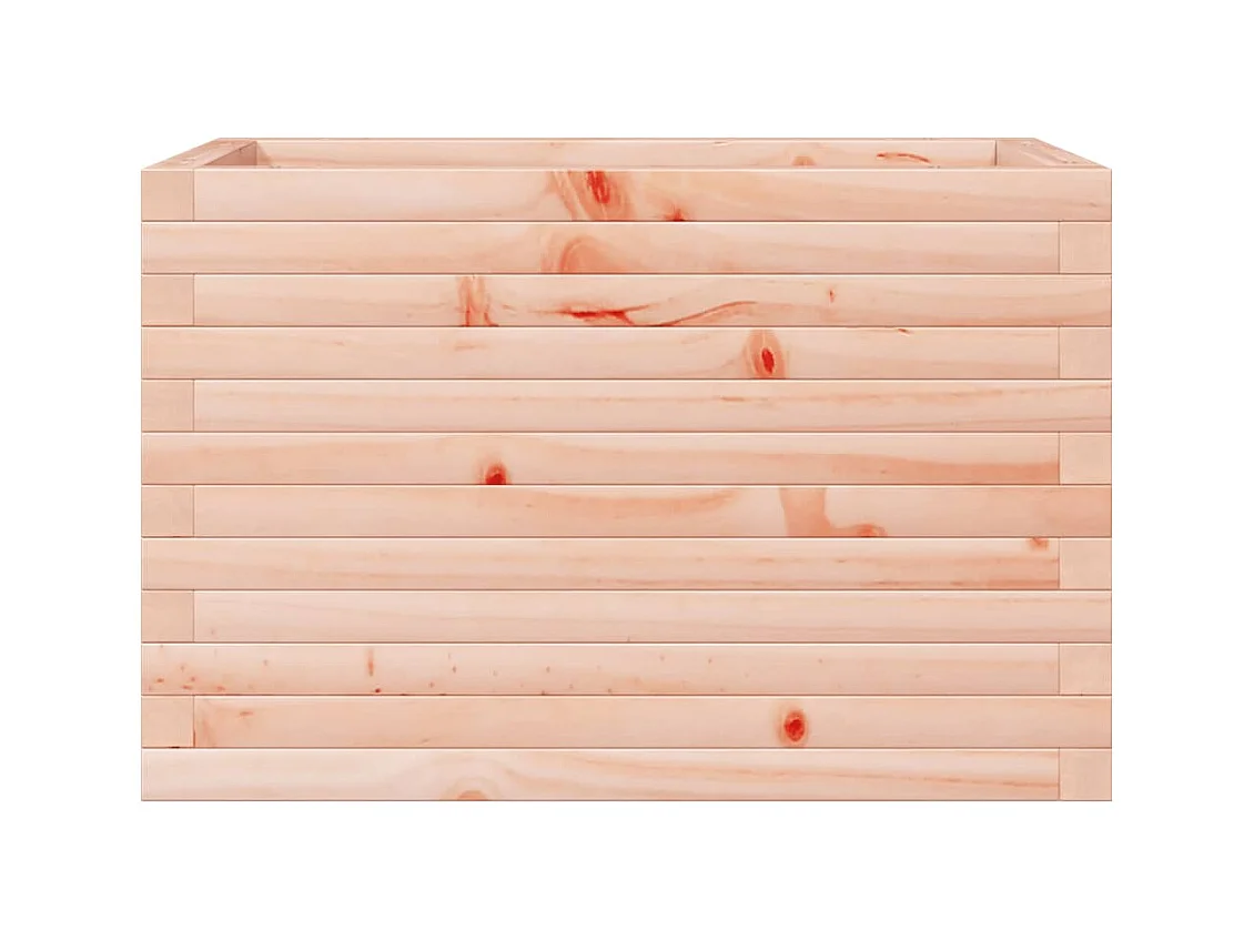 Jardinière bac lit surélevé bois marron 70 x 40 x 45.5 cm 02_0037780